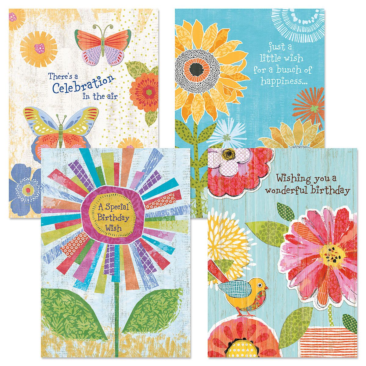collage style birthday cards and seals current catalog collage birthday cards