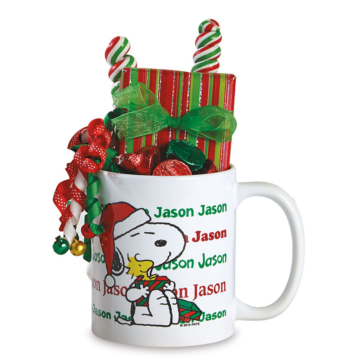 PEANUTS® Snoopy Personalized Christmas Mug Current Catalog
