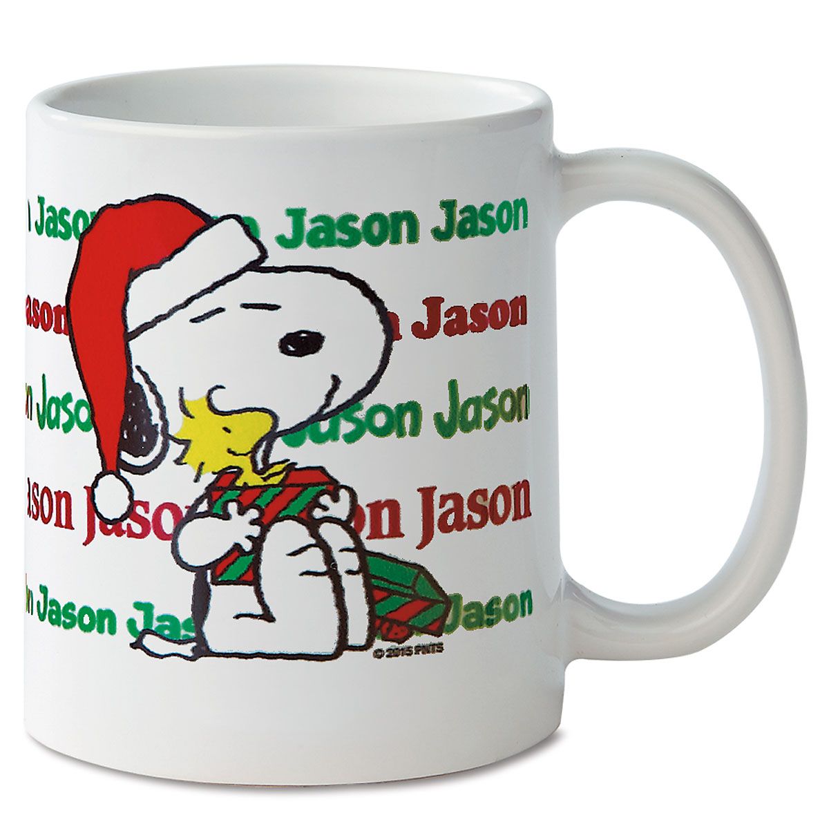 PEANUTS® Snoopy Personalized Christmas Mug Current Catalog
