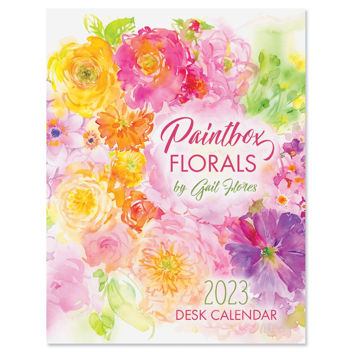 2023 Paintbox Floral Desk Calendar | Current Catalog