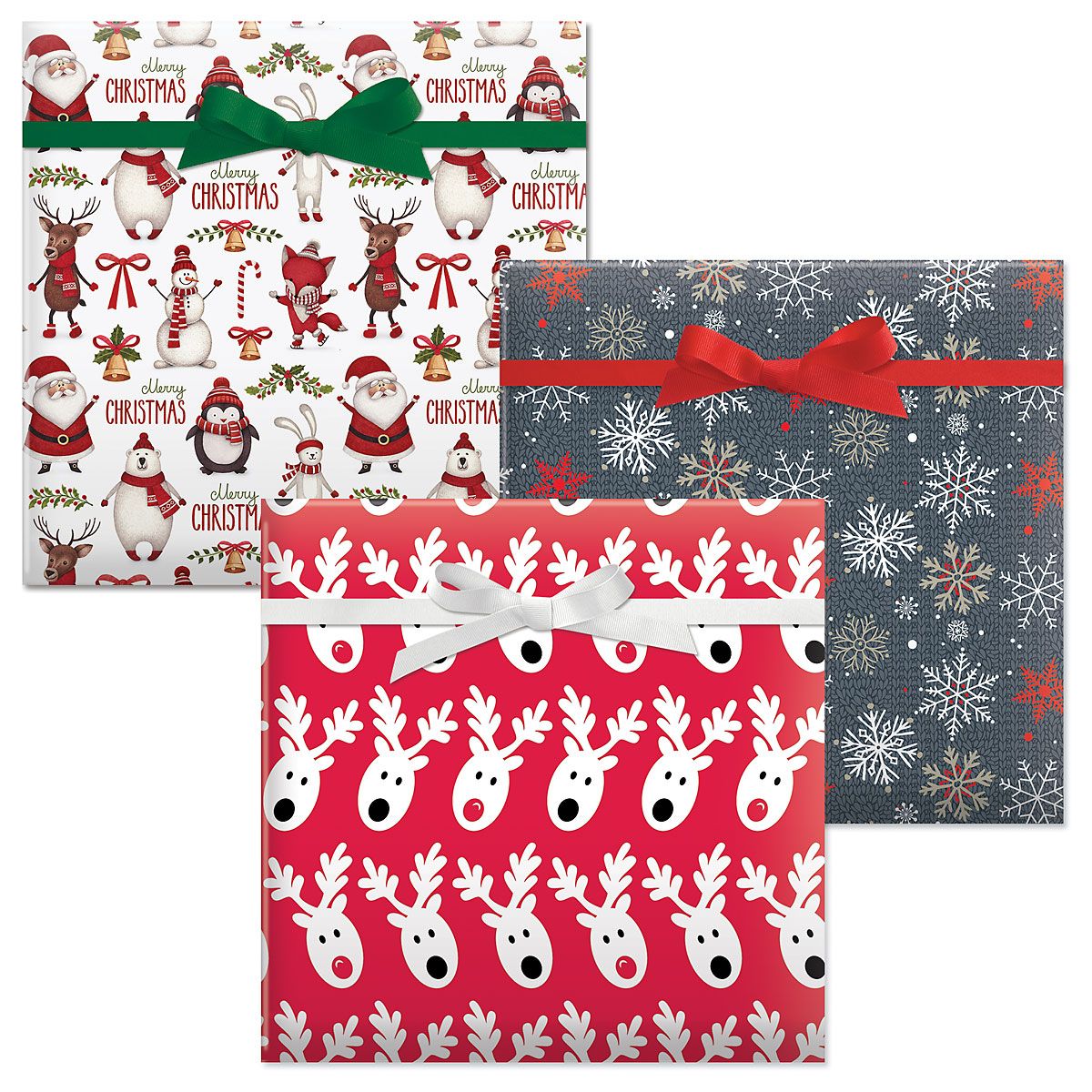 santa wrapping paper