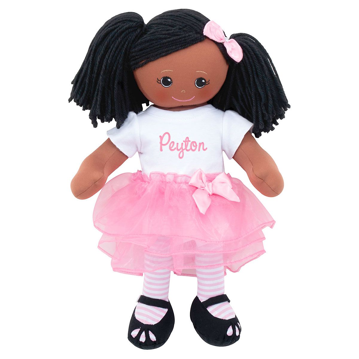monogrammed rag dolls