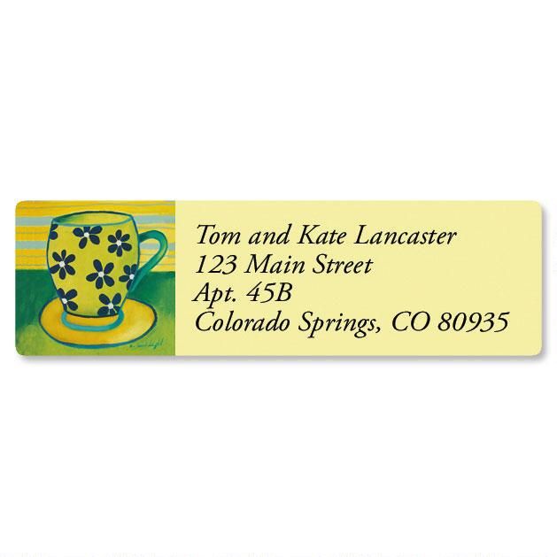 Coffee Break Classic Address Labels (6 Designs)