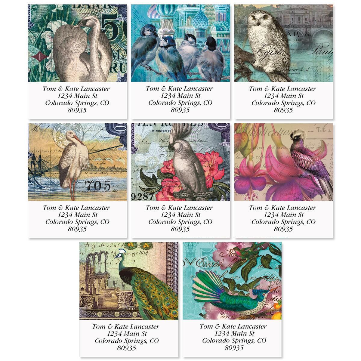 Birds of Finchley Select Address Labels Current Catalog