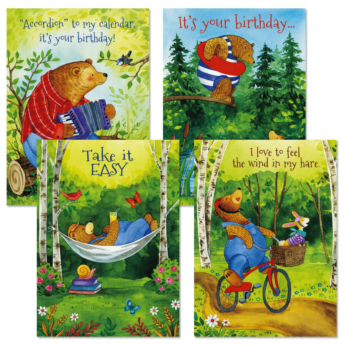 Bear Hug Birthday Cards Current Catalog