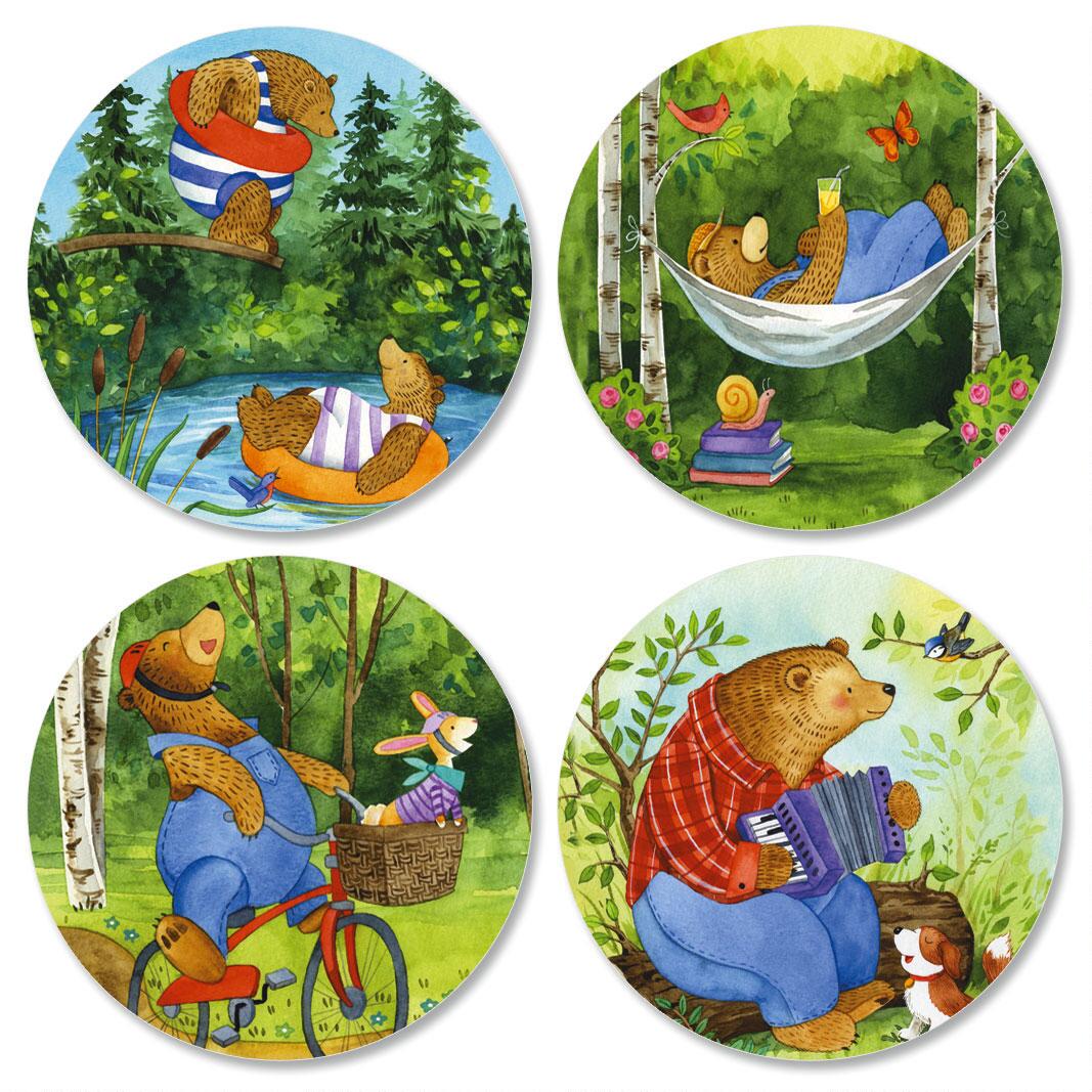 Bear Hug Birthday Seals Current Catalog