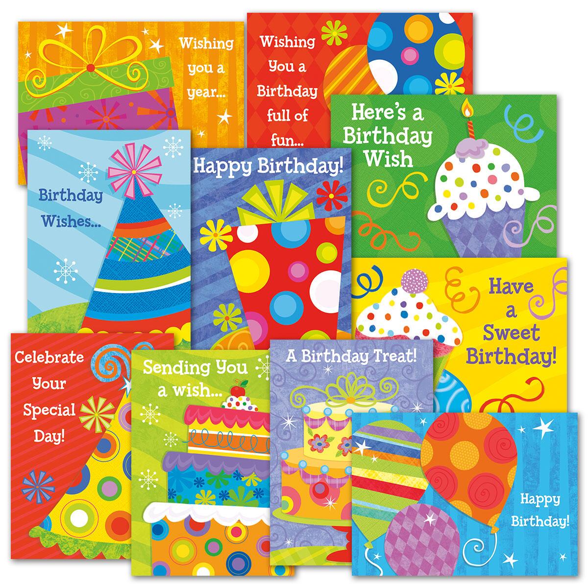 Birthday Celebration Greeting Card Value Pack Current Catalog