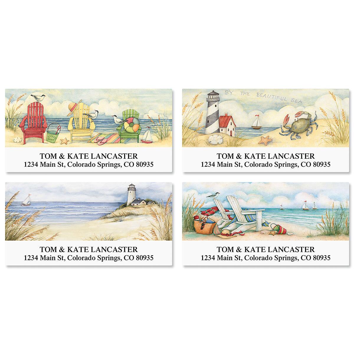 By the Beautiful Sea Deluxe Address Labels Current Catalog
