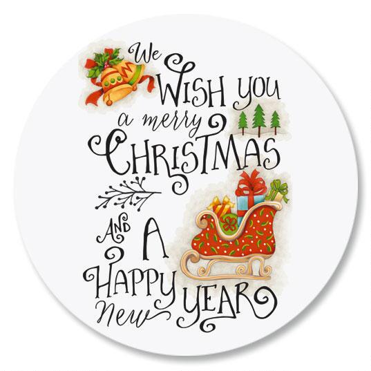 Christmas Cheer Envelope Sticker Seals | Current Catalog