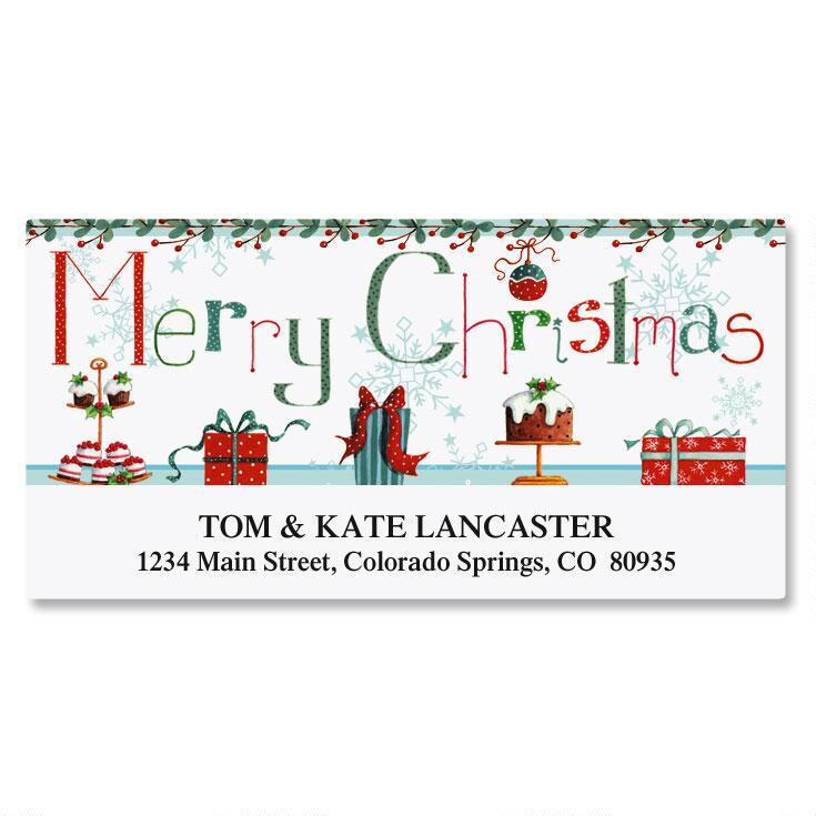 Christmas Treats Deluxe Address Labels Current Catalog