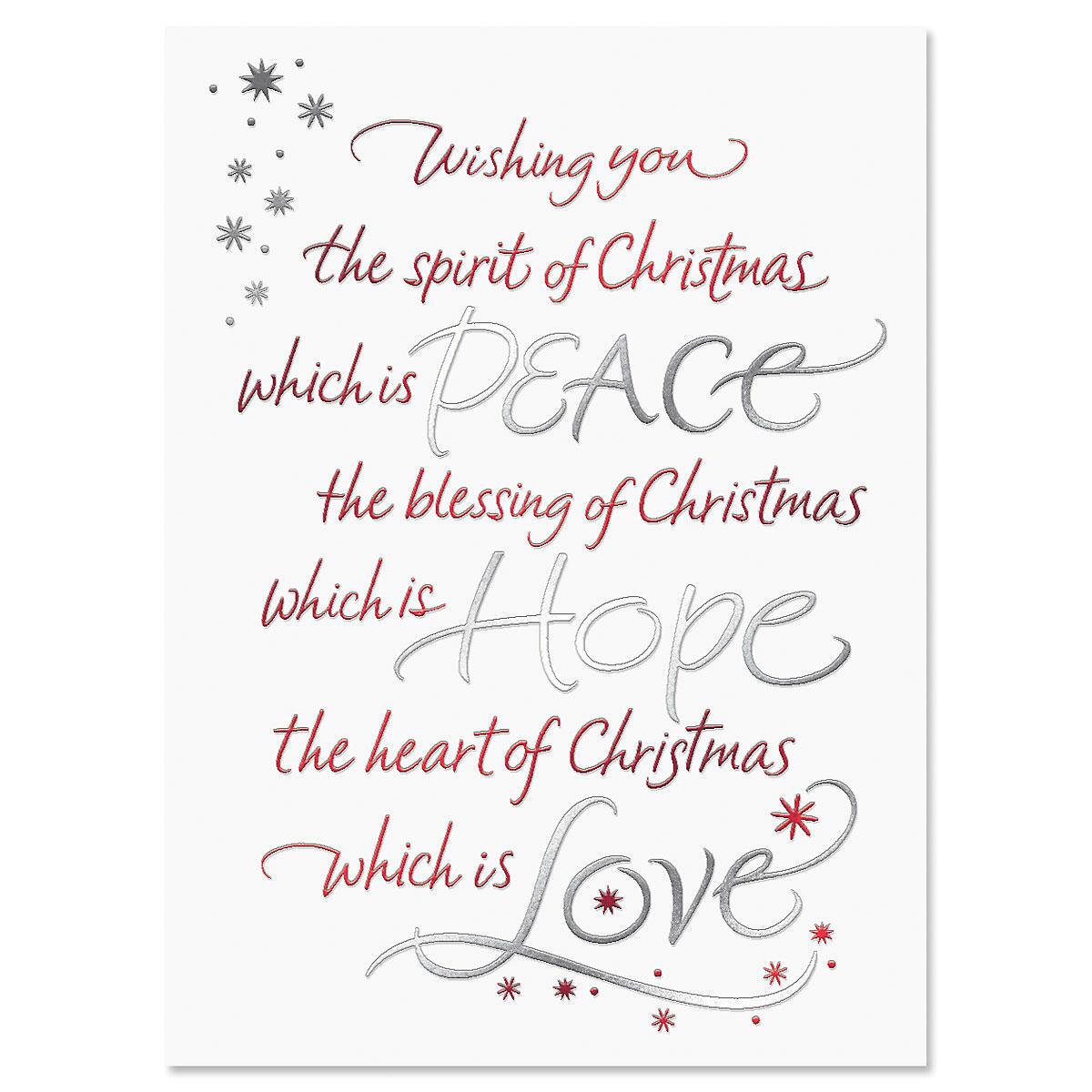 Christmas Wish Personalized Christmas Cards Set of 14 Current Catalog