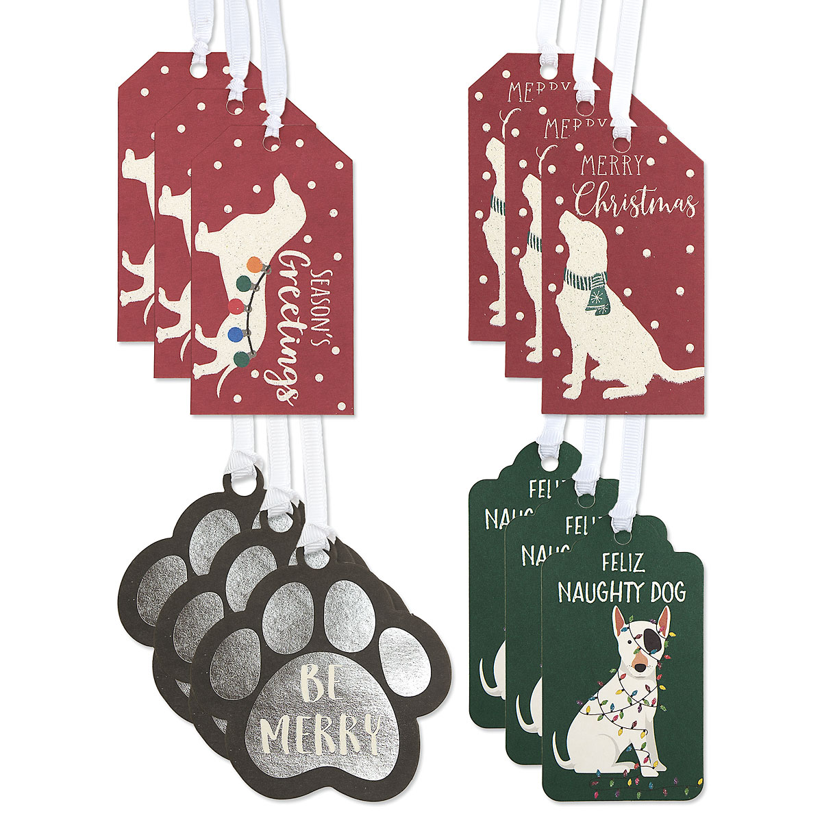 Holiday Dogs Gift Tags Current Catalog