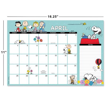 2027–2028 Peanuts Calendar Pad | Current Catalog