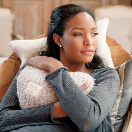 Demdaco - Pink Giving Heart - Weighted Pillow - Thumbnail 5