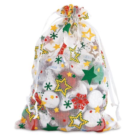 Christmas Organza Drawstring Bags Current Catalog