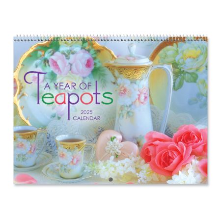 2025 A Year of Teapots Wall Calendar | Current Catalog