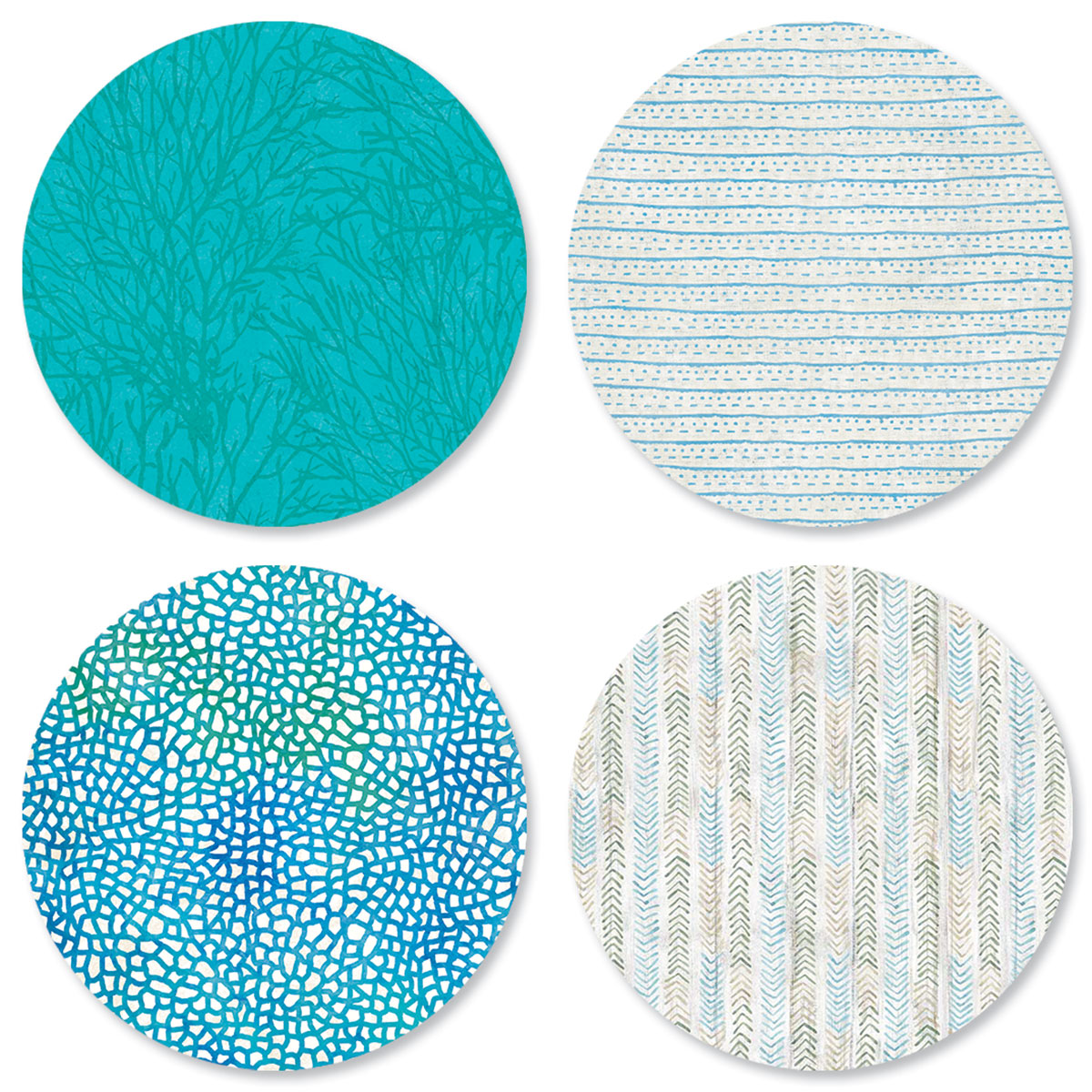 By The Sea Envelope Seals (4 Designs) | Current Catalog