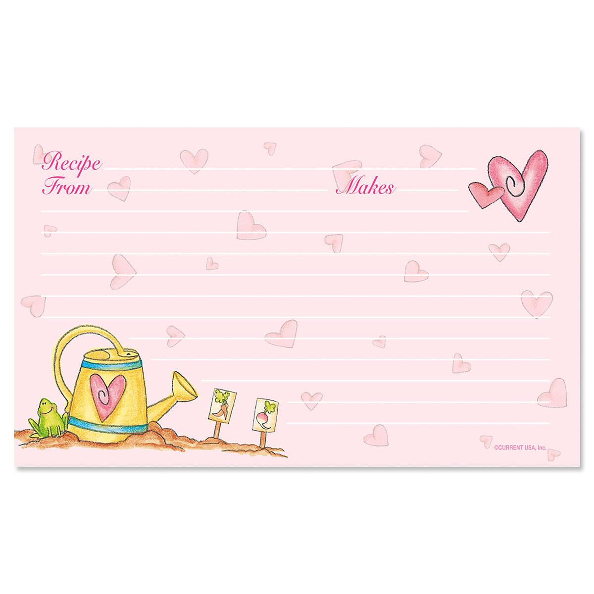 Garden Recipe Cards Current Catalog