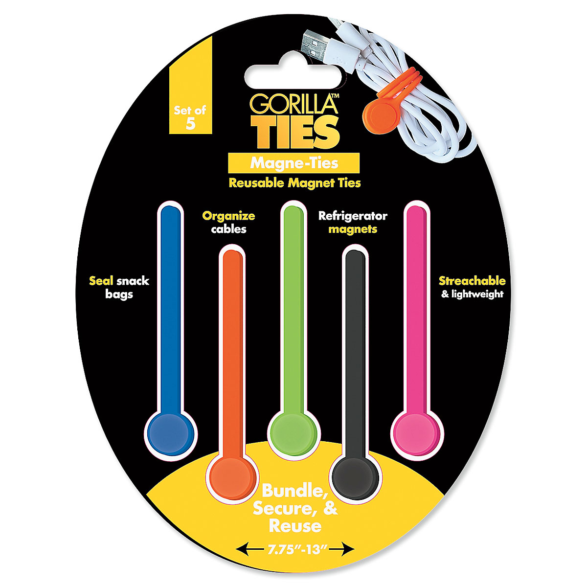 Gorilla™ Magnet Ties | Current Catalog