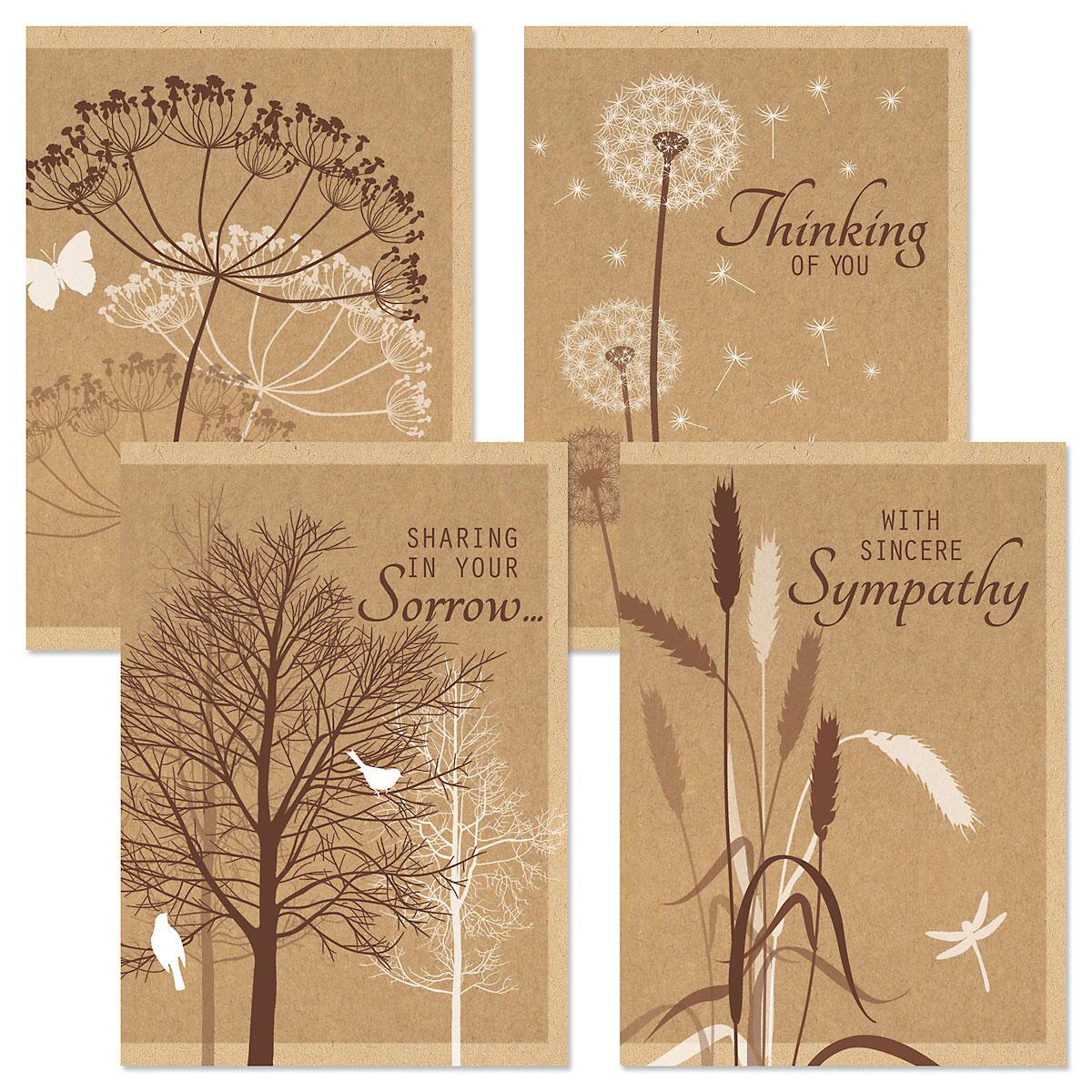 Kraft Sympathy Cards and Seals Current Catalog