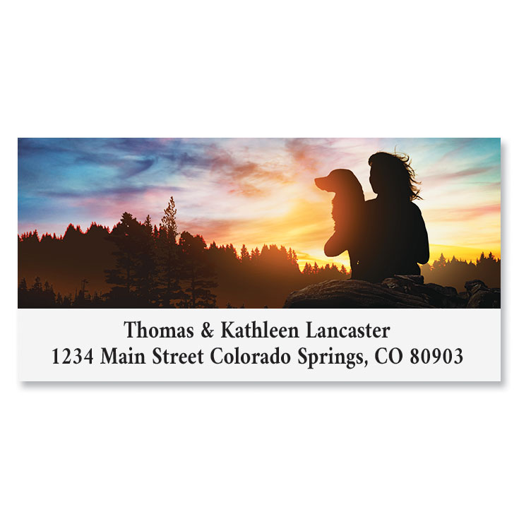 Friends Address Labels Woman's Best Friend Deluxe Address Labels | Current Catalog