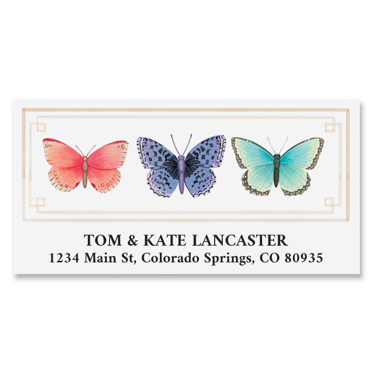 Grand Millennial Garden Deluxe Address Labels | Current Catalog