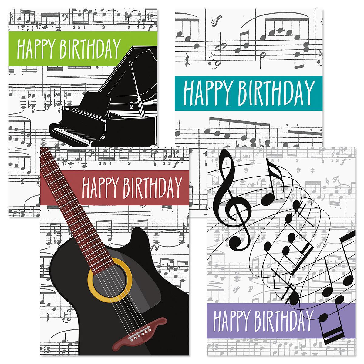 Music Birthday Cards | Current Catalog