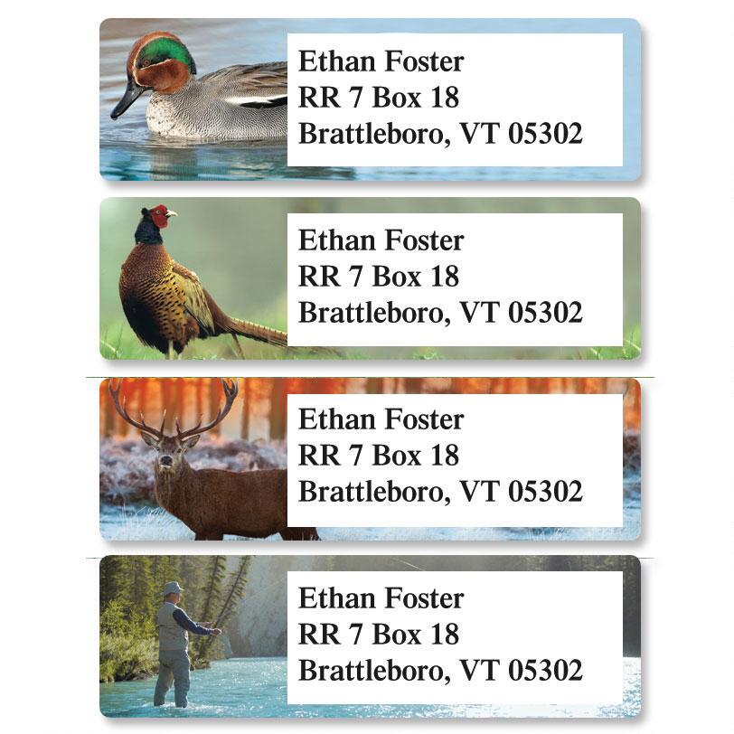 Relaxing Wildlife Classic Address Labels Y2120 Current Catalog