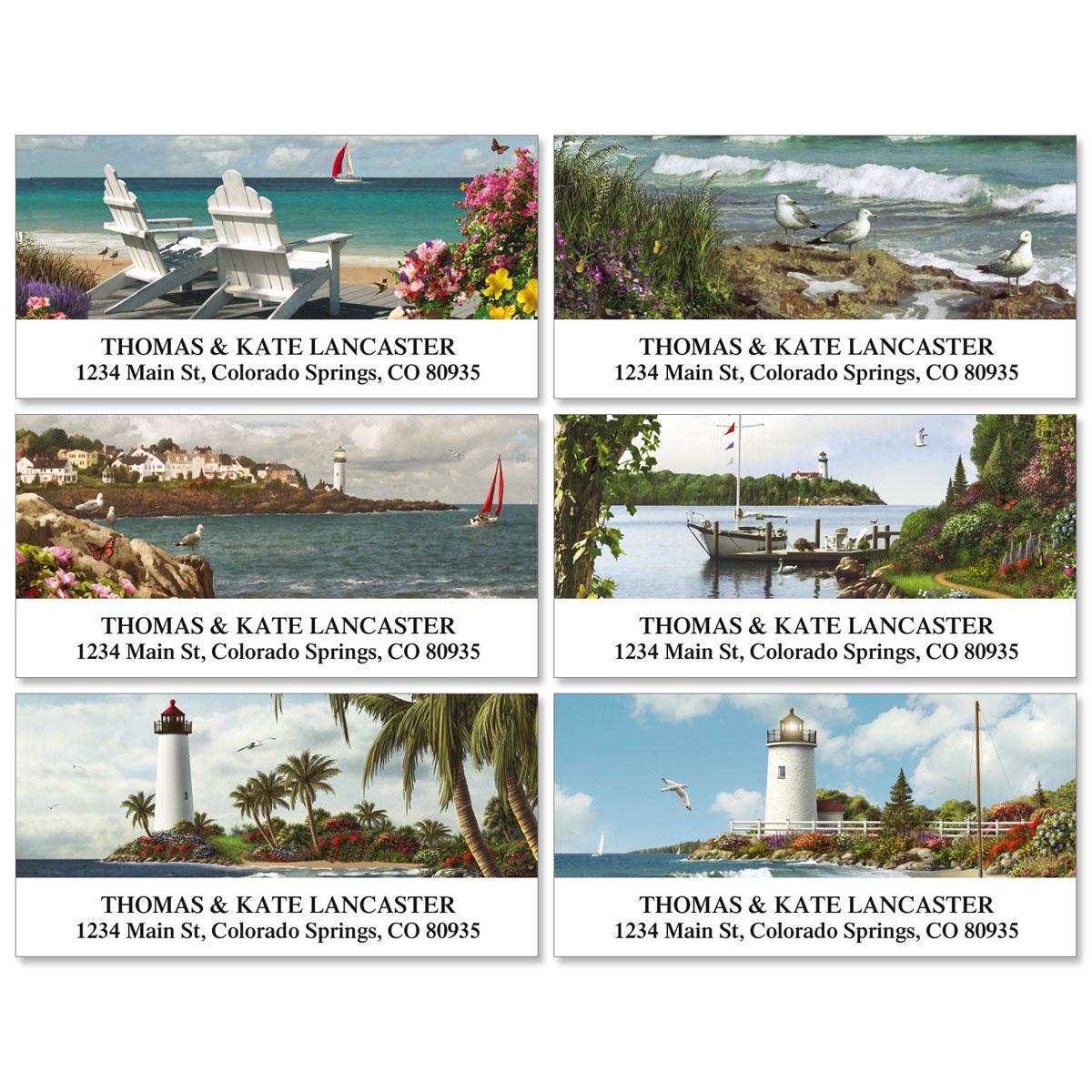 Seashores Address Labels Current Catalog