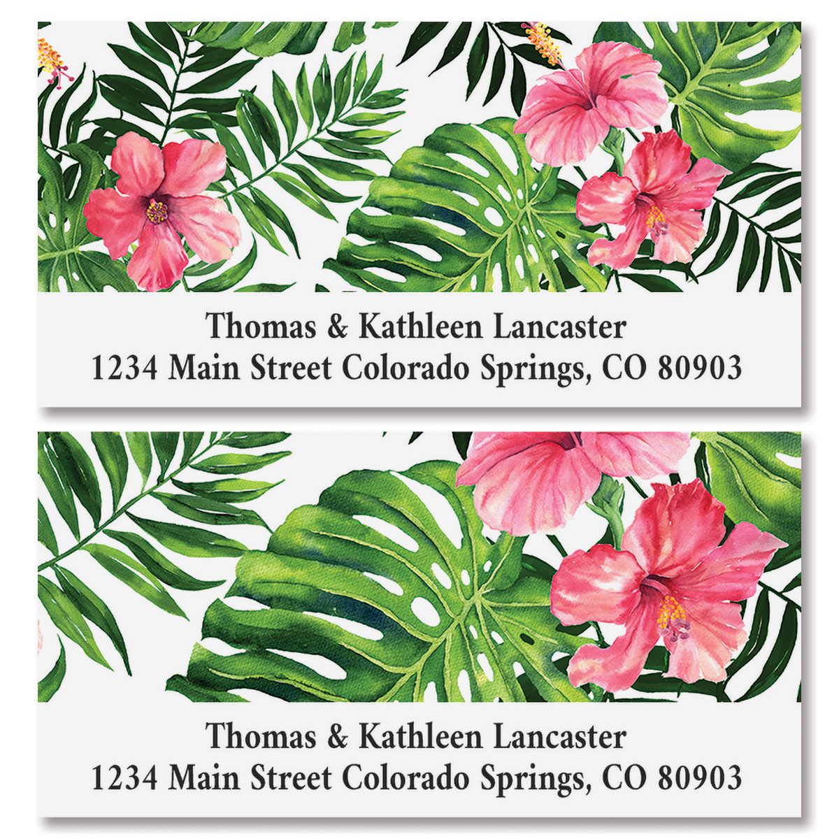 Island Time Deluxe Address Labels (2 Designs) | Current Catalog