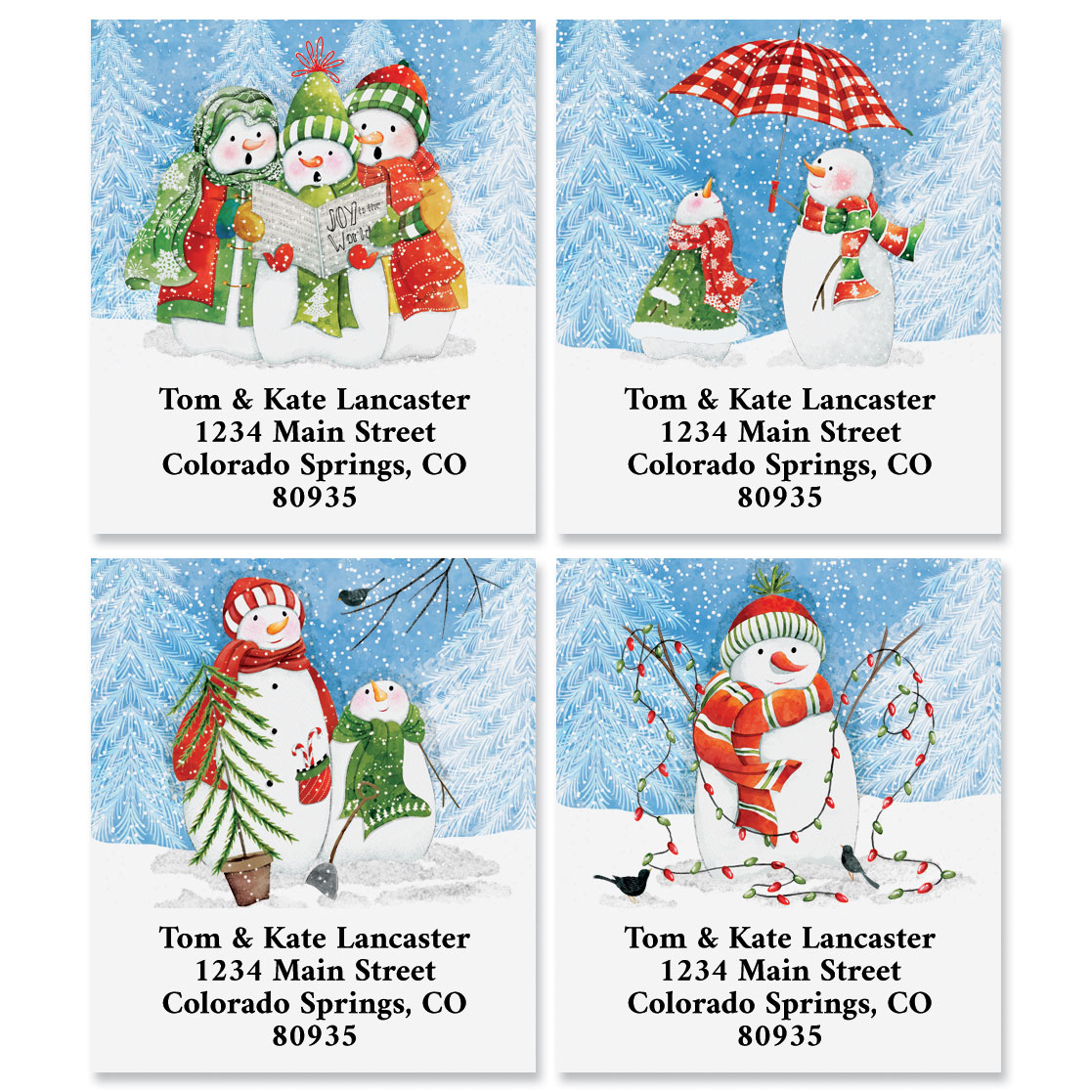Friends Address Labels Snow Friends Select Address Labels | Current Catalog