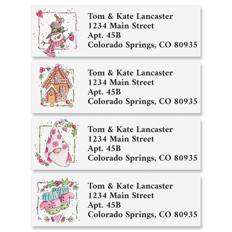 Christmas Goodies Classic Address Labels Current Catalog
