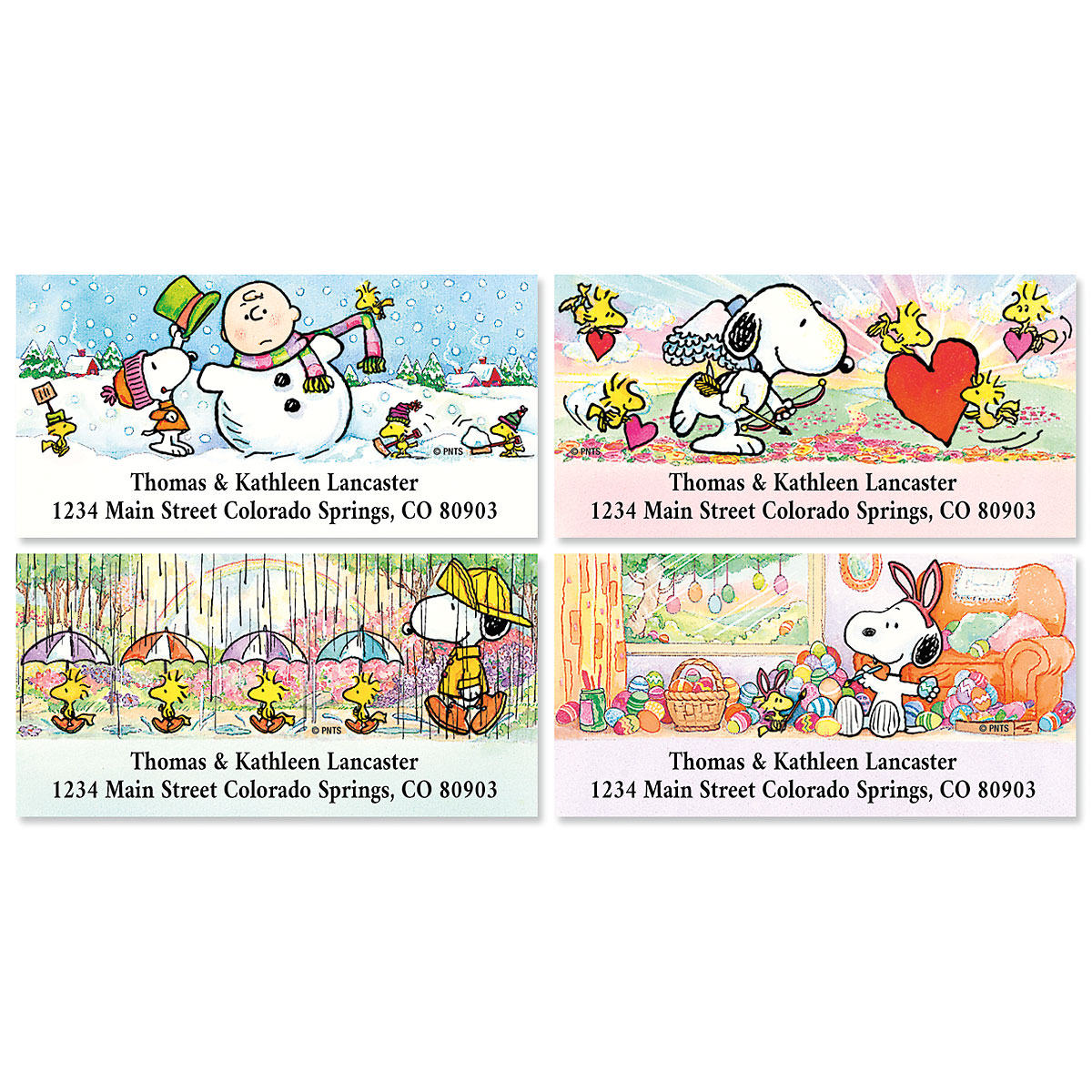 PEANUTS® Snoopy™ Year Round Deluxe Labels (12 Designs) | Current