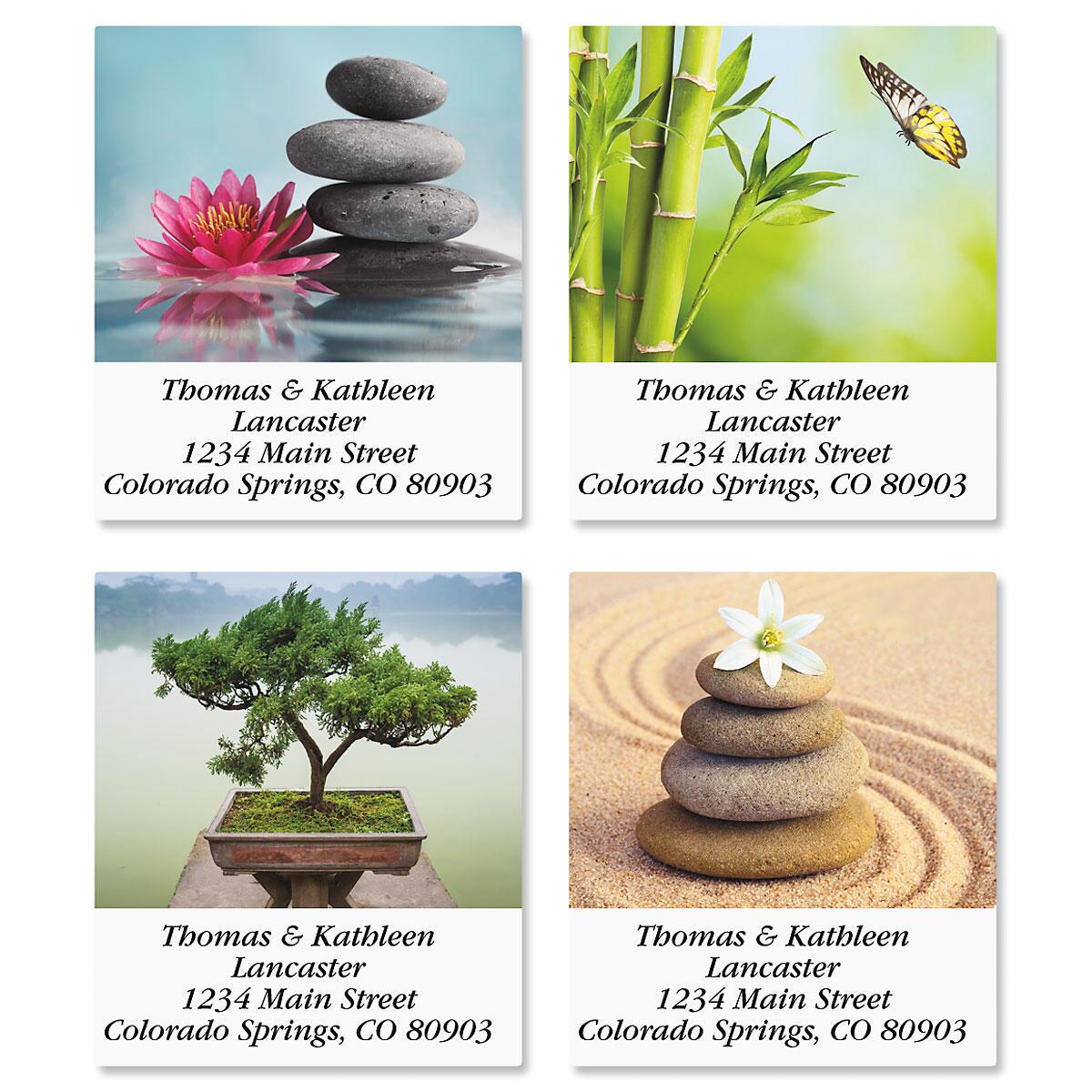 Zen Select Address Labels (4 Designs) Current Catalog