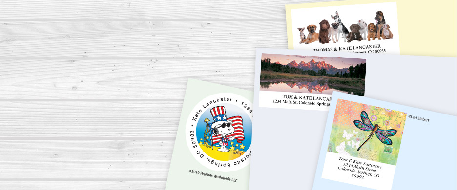 Shop Address Labels by Design at Current Catalog