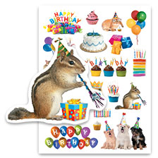 Shop Birthday Stickers at Current Catalog