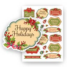 Shop Christmas Stickers & Seals at Current Catalog
