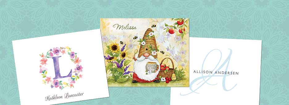 Shop Personalized Notecards at Current Catalog