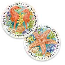 Shop Round Address Labels at Current Catalog