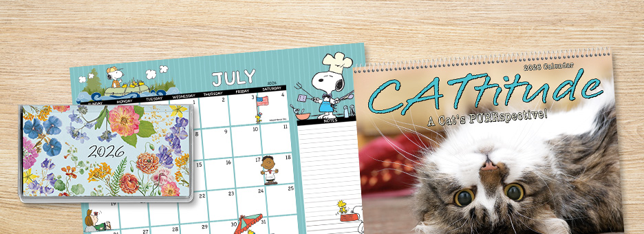 2026 Wall Calendars at Current Catalog